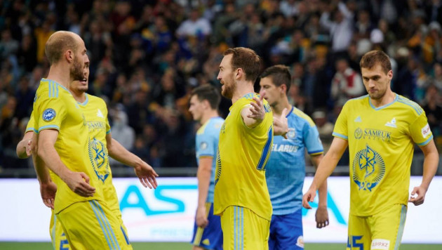 Гостевой матч "Астаны" за выход в группу Лиги Европы покажут в Казахстане в прямом эфире