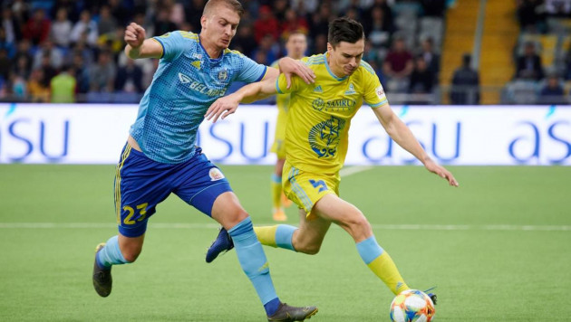 "Астана" назвала стартовый состав на решающий матч за выход в группу Лиги Европы