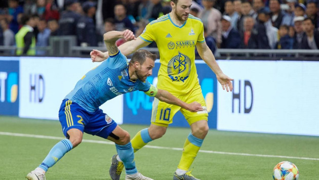 "Астана" пропустила на шестой минуте решающего матча за выход в группу Лиги Европы
