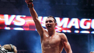 Стал известен гонорар казахского бойца из России Исмагулова за третью победу в UFC