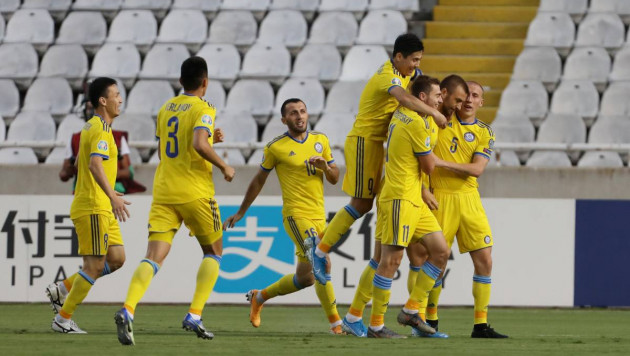 Видео голов в гостевом матче сборной Казахстана против Кипра в отборе на Евро-2020