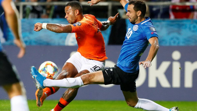 Футболисты "Шахтера" и "Окжетпеса" сыграли против Голландии в отборе на Евро-2020