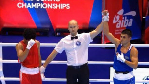 Казахстанский боксер выиграл второй поединок на ЧМ-2019 без боя