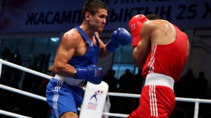 Казахстанский боксер Кулахмет отправил соперника в нокдаун и стартовал с победы на ЧМ-2019