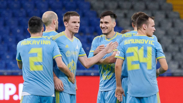 "Астана" назвала состав на гостевой матч с "Манчестер Юнайтед" в Лиге Европы