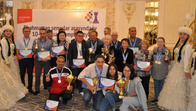 Казахстанские шахматисты завоевали медали на чемпионате Азии среди сеньоров