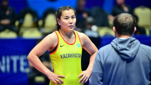 Казахстанка проиграла чемпионке мира-2014 в схватке за "бронзу" ЧМ-2019 по борьбе