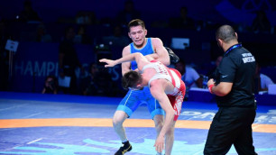 Казахстанский борец Санаев во второй раз в карьере выиграл медаль на ЧМ