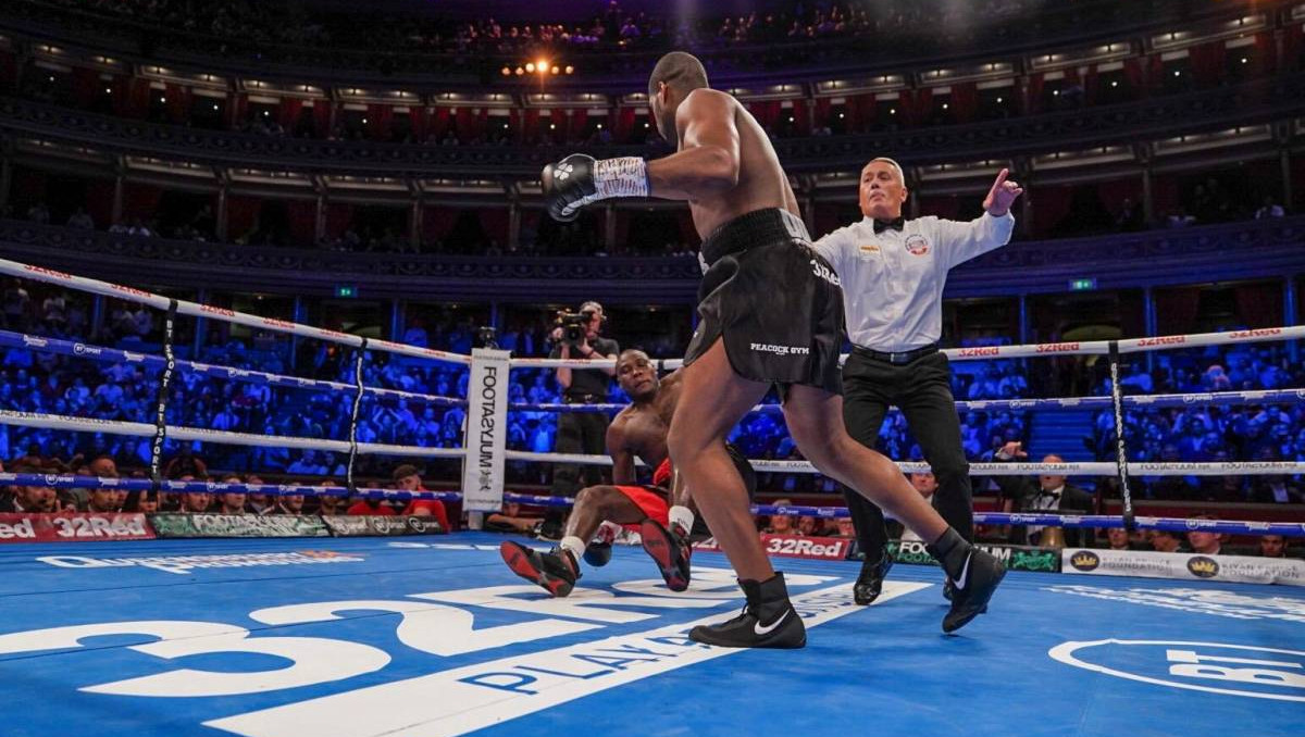 Видео боя, или как африканский боксер с красивым рекордом был нокаутирован восходящей звездой из Британии