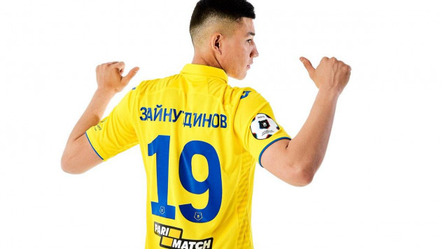 Видео первого гола казахстанца Бахтиера Зайнутдинова в российской премьер-лиге