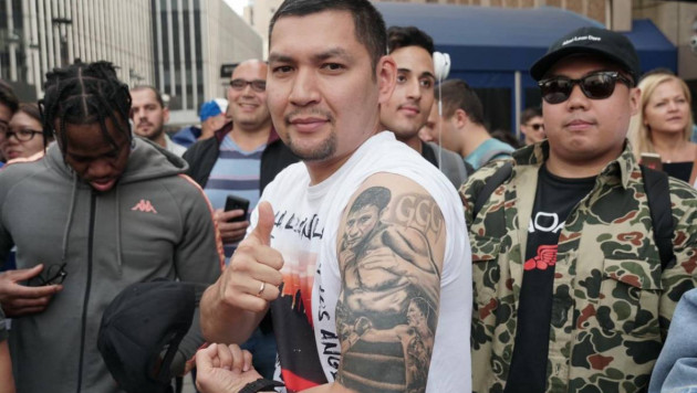 "Он мой идол". Казахстанец сделал татуировку с изображением Головкина и выиграл билеты на его бой