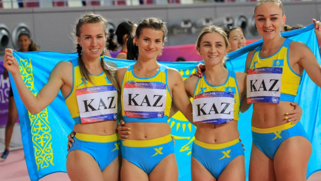 Женская эстафетная команда Казахстана не смогла выйти в финал ЧМ по легкой атлетике
