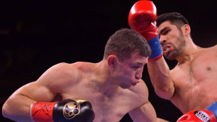 Видео нокаута, или как "Монстр" из Узбекистана победил мексиканца в вечере бокса Головкина