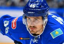 Адам Хелука. Фото с сайта ХК "Барыс"