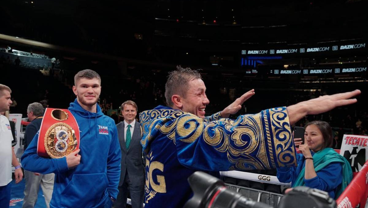 "Когда GGG выходит на ринг, у меня адреналин". Ахмедов - о победе Головкина, нокауте за 44 секунды и планах на титулы