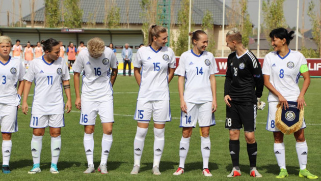 Женская сборная Казахстана по футболу проиграла Франции в матче отбора на Евро-2021