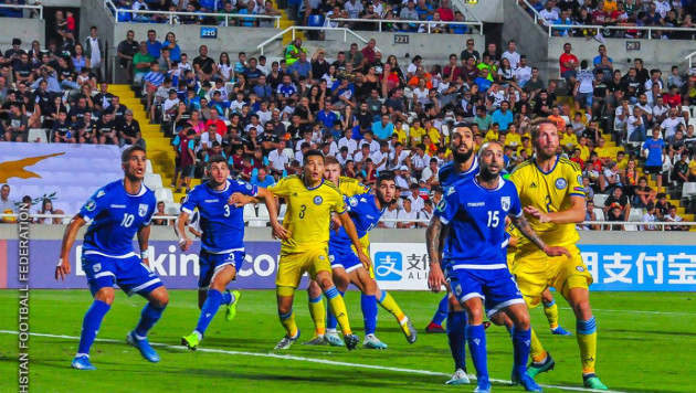 Сборные Казахстана и Кипра назвали стартовые составы на матч отбора на Евро-2020