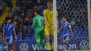 Сборная Казахстана упустила победу и в концовке проиграла Кипру в матче отбора на Евро-2020