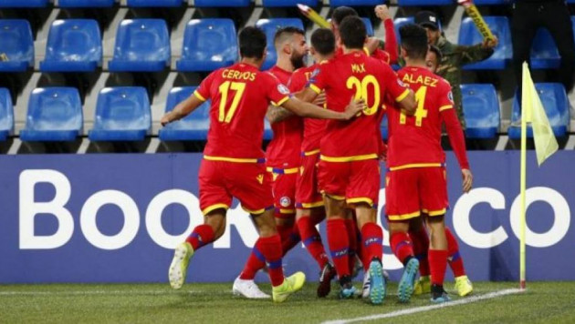 Андорра одержала историческую победу в отборах на Евро