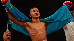 Казахстанец нокаутировал в первом раунде боксера с 13 победами и выиграл седьмой бой в профи