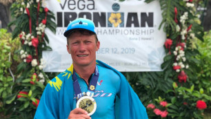 Александр Винокуров стал чемпионом мира Ironman