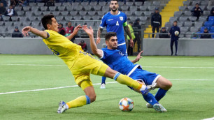 Три футболиста сборной Казахстана не сыграют против Бельгии