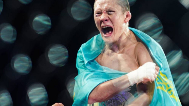 Видео победы чемпиона Fight Nights Global из Казахстана над бойцом с опытом выступления в UFC