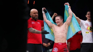 Жумагулов посвятил победу Казахстану и сделал заявление по поводу UFC