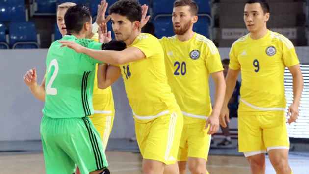 Сборная Казахстана возглавила группу отбора на ЧМ по футзалу