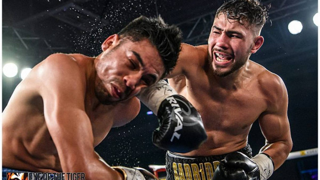 Видео победного боя "молодежного" чемпиона WBC из Казахстана против мексиканского боксера