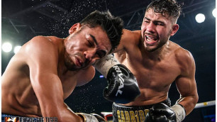 Видео победного боя "молодежного" чемпиона WBC из Казахстана против мексиканского боксера
