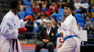 Призер юношеской Олимпиады-2018 из Казахстана стал чемпионом мира по карате