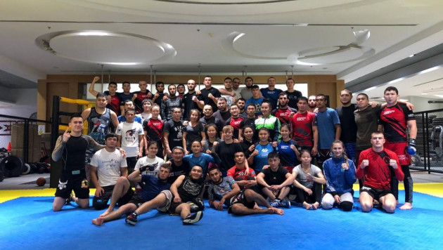 Сборная Казахстана по MMA отправилась на чемпионат мира в Бахрейн