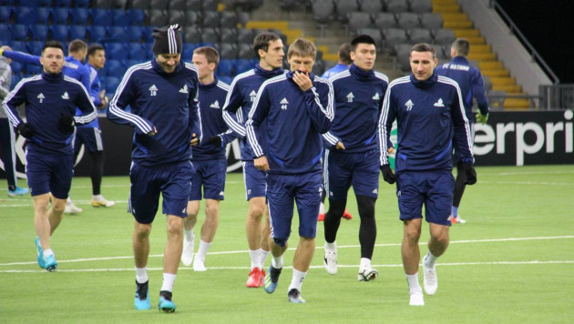 Тренировка с Томасовым и Эричем, или как "Астана" готовится к матчу Лиги Европы