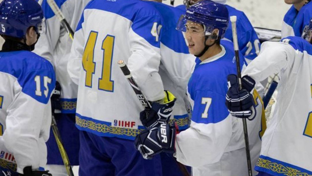 Молодежная сборная Казахстана по хоккею завершила поражением турнир в Эстонии