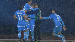Сборная Сан-Марино забила первый гол в отборе Евро-2020 в матче с Казахстаном