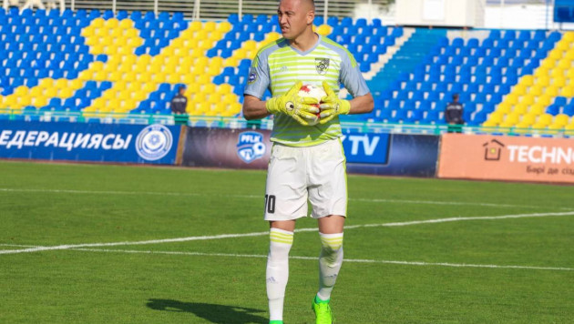 Игравший в Узбекистане экс-вратарь сборной Казахстана продлил контракт с клубом КПЛ