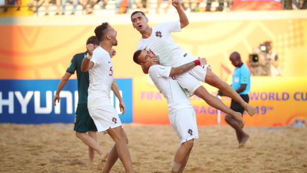 Португалия в третий раз стала первой на чемпионате мира по пляжному футболу