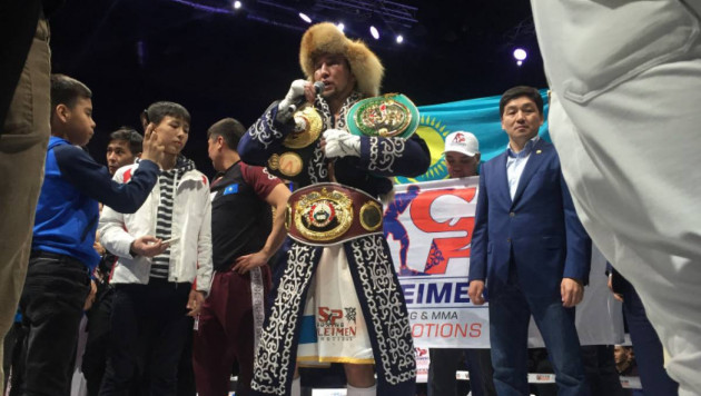 Обладатель трех титулов из Казахстана приблизился к первому месту рейтинга WBA