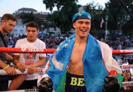 Бектемир Меликузиев. Фото: Tom Hogan/Golden Boy