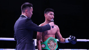 "Важный момент". Небитый казахстанец сделал заявление после завоевания "молодежного" титула WBC