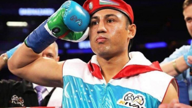 Олимпийский чемпион из Узбекистана выиграл бой нокаутом в Алматы после первого поражения в карьере