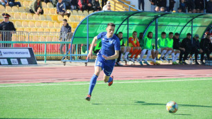 Казахстанский клуб продлил контракт с футболистом сборной Черногории