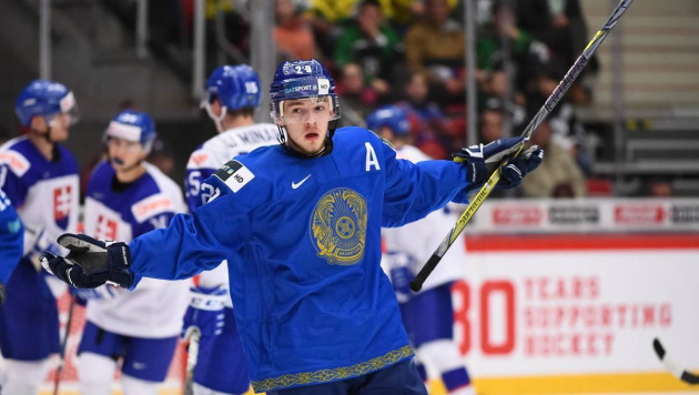 Сборная Казахстана забросила две шайбы и проиграла Швеции на МЧМ-2020 по хоккею