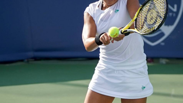 Зарина Дияс выиграла сет у экс-первой ракетки мира, но вылетела с турнира WTA в Китае