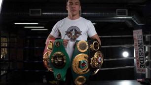 Бой непобежденного казахстанца за титулы от WBA и IBF покажут в прямом эфире в Казахстане