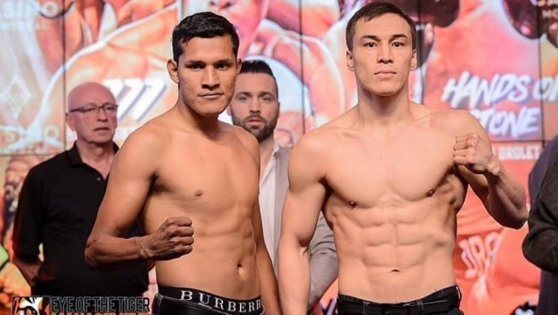 Прямая трансляция боя казахстанца Джукембаева против мексиканского боксера