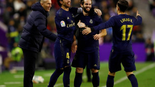 "Реал" победил в матче с двумя отмененными голами и вышел на чистое первое место в чемпионате Испании