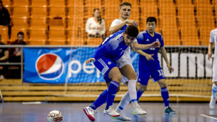 Сборная Казахстана за стартовые четыре минуты забила три гола в решающем матче за ЧМ-2020 по футзалу