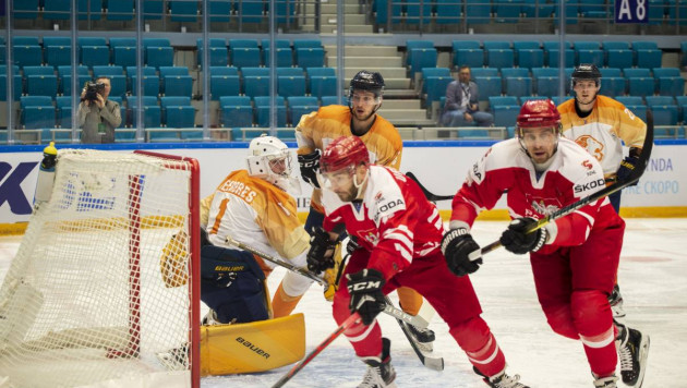 Предолимпийский турнир по хоккею в Нур-Султане открылся с разгромной победы